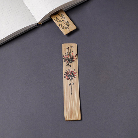 Buy Kerala Handpainted Bamboo Bookmark 