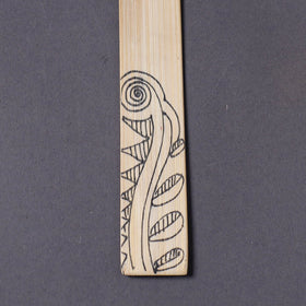 Buy Kerala Handpainted Bamboo Bookmark 