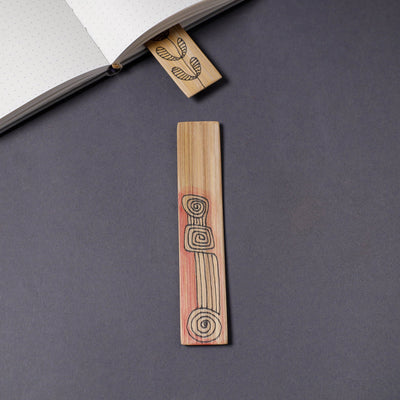 Buy Kerala Handpainted Bamboo Bookmark 