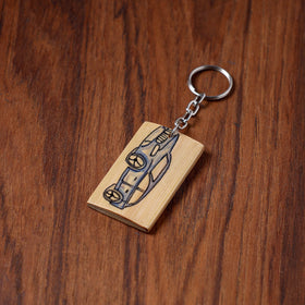 Bamboo Keychain