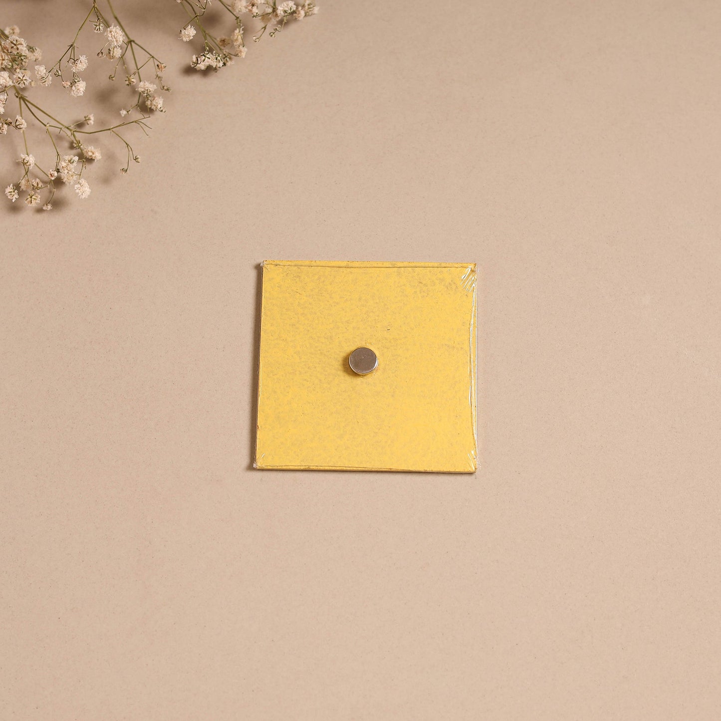 Kerala mural handpainted wooden fridge magnet 03