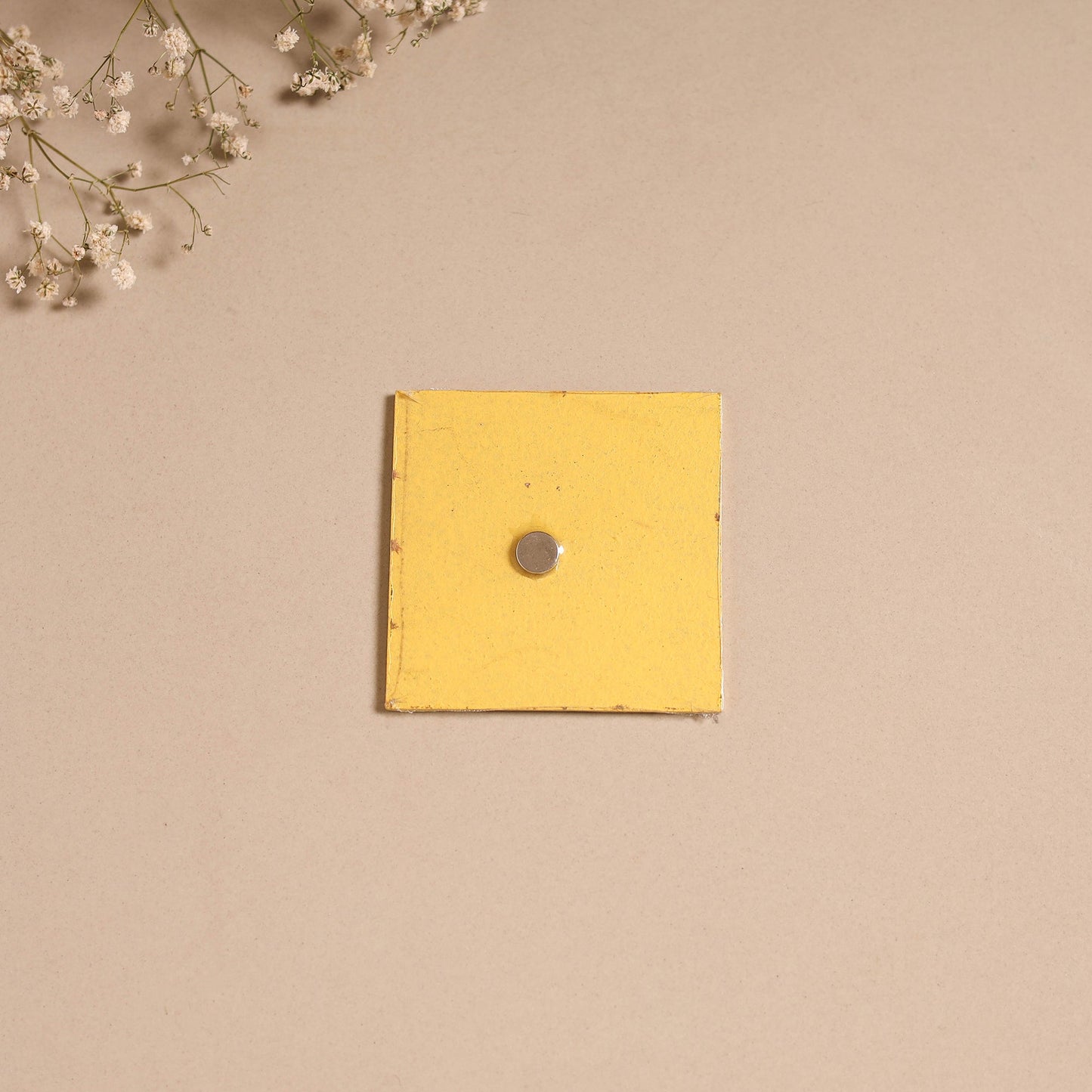 Kerala mural handpainted wooden fridge magnet 04