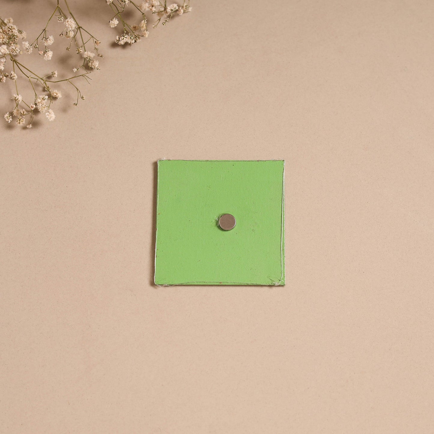 Kerala mural handpainted wooden fridge magnet 05