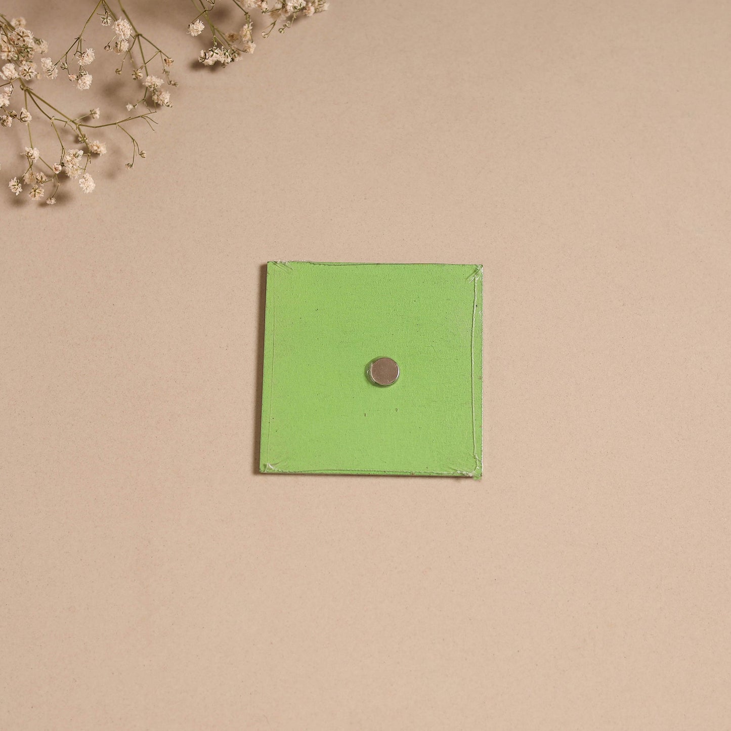 Kerala mural handpainted wooden fridge magnet 08