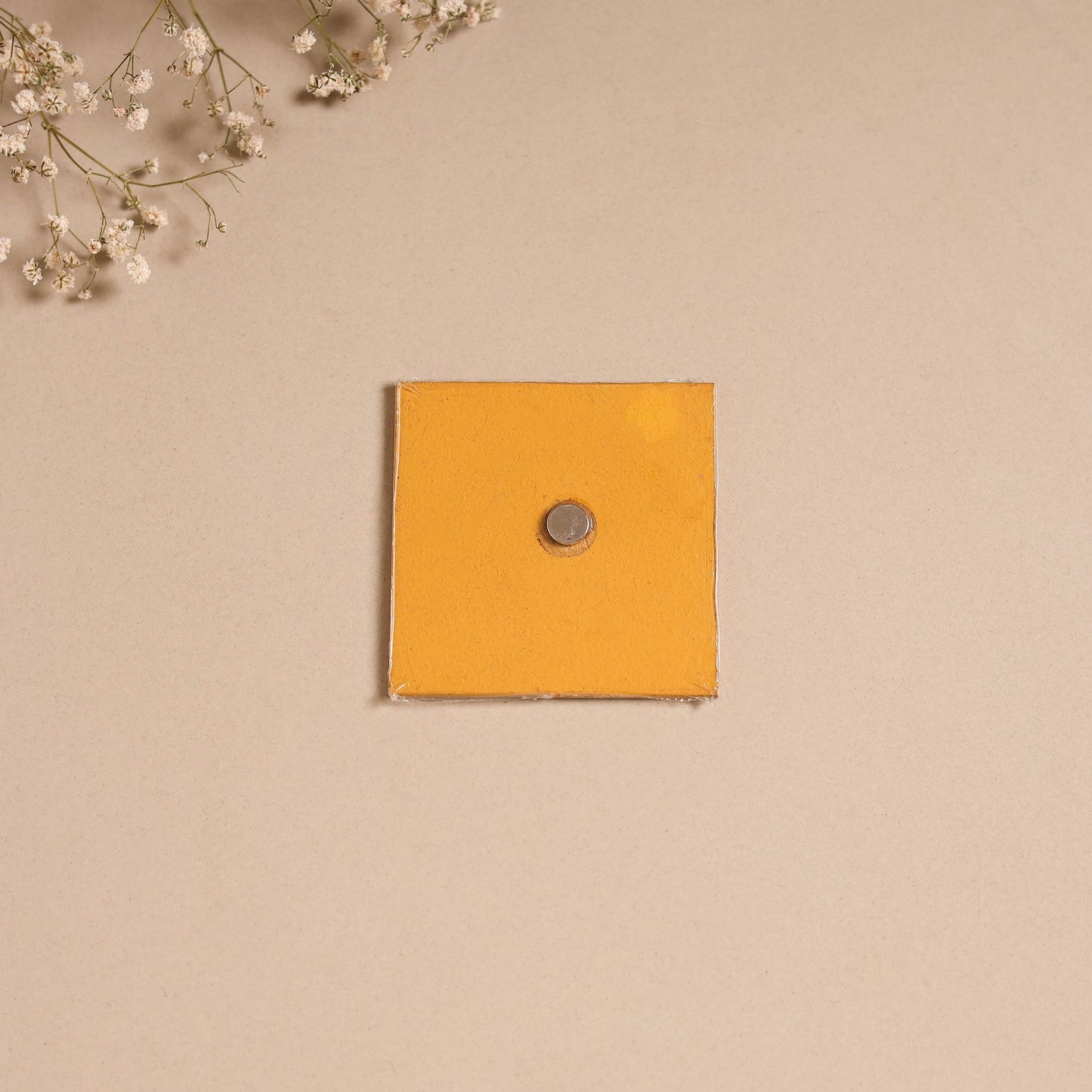 Kerala mural handpainted wooden fridge magnet 11