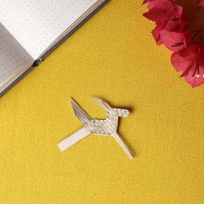 Buy खजुरी Handmade Date-Palm Leaves Dear Bookmark 