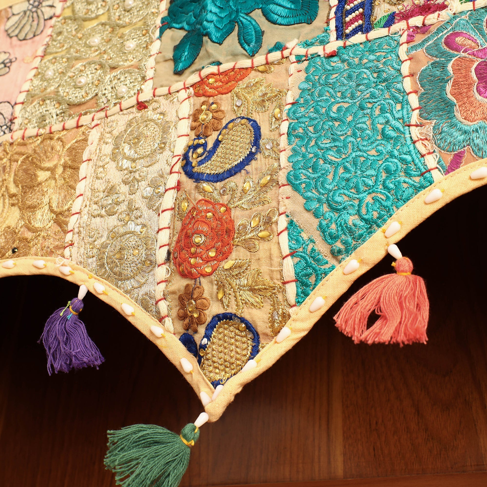  Khambadiya Patchwork Cotton Bandarwal Toran Hanging 