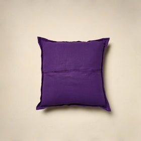 Khambadiya patchwork hand embroidery cushion cover (16 x 16