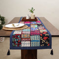 Khambadiya patchwork table runner (71 x 16 in) 04