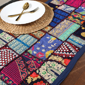 Khambadiya patchwork table runner (71 x 16 in) 04