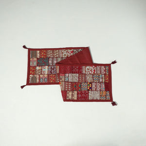 Khambadiya patchwork table runner (73 x 17 in) 08