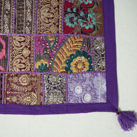 Khambadiya patchwork table runner (73 x 17 in) 10