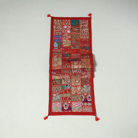 Khambadiya patchwork table runner (73 x 17 in) 11
