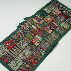 Khambadiya patchwork table runner (73 x 17 in) 12
