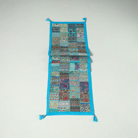Khambadiya patchwork table runner (73 x 17 in) 15