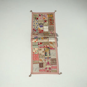 Khambadiya patchwork table runner (73 x 17 in) 16