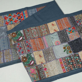 Khambadiya patchwork table runner (73 x 17 in) 18