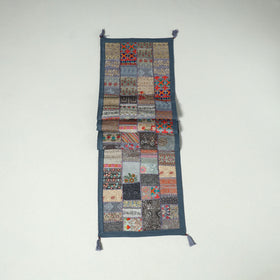 Khambadiya patchwork table runner (73 x 17 in) 18