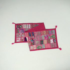 Khambadiya patchwork table runner (73 x 17 in) 19