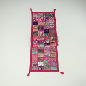 Khambadiya patchwork table runner (73 x 17 in) 19