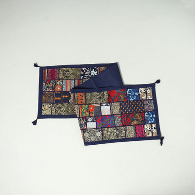 Khambadiya patchwork table runner (73 x 17 in) 20