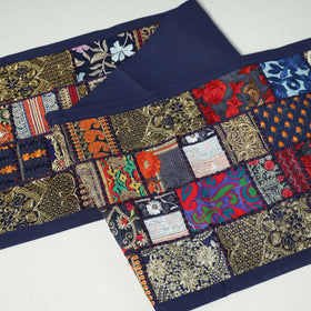 Khambadiya patchwork table runner (73 x 17 in) 20