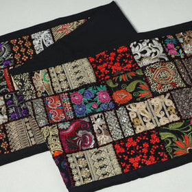 Khambadiya patchwork table runner (73 x 17 in) 21