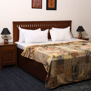 Khambadiya tagai patchwork quilt / gudri / blanket (109 x