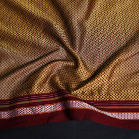 Khun weave cotton blouse piece 45 - handcrafted