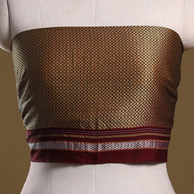 Khun weave cotton blouse piece 45 - handcrafted