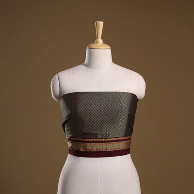 Khun weave cotton blouse piece 51 - handcrafted