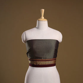 Khun weave cotton blouse piece 51 - handcrafted