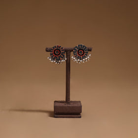 Kiara ghungroo work fabart handmade earrings - handcrafted