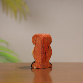 King & queen - traditional burdwan wood craft handpainted