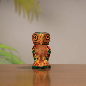  Traditional Burdwan Wood Craft Handpainted Sculpture 38 
