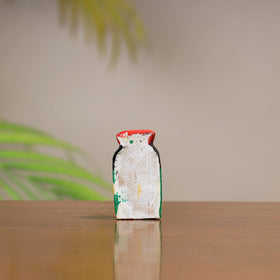  Traditional Burdwan Wood Craft Handpainted Sculpture 45 