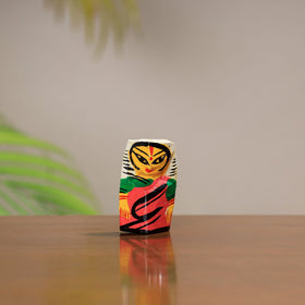 King & queen - traditional burdwan wood craft handpainted