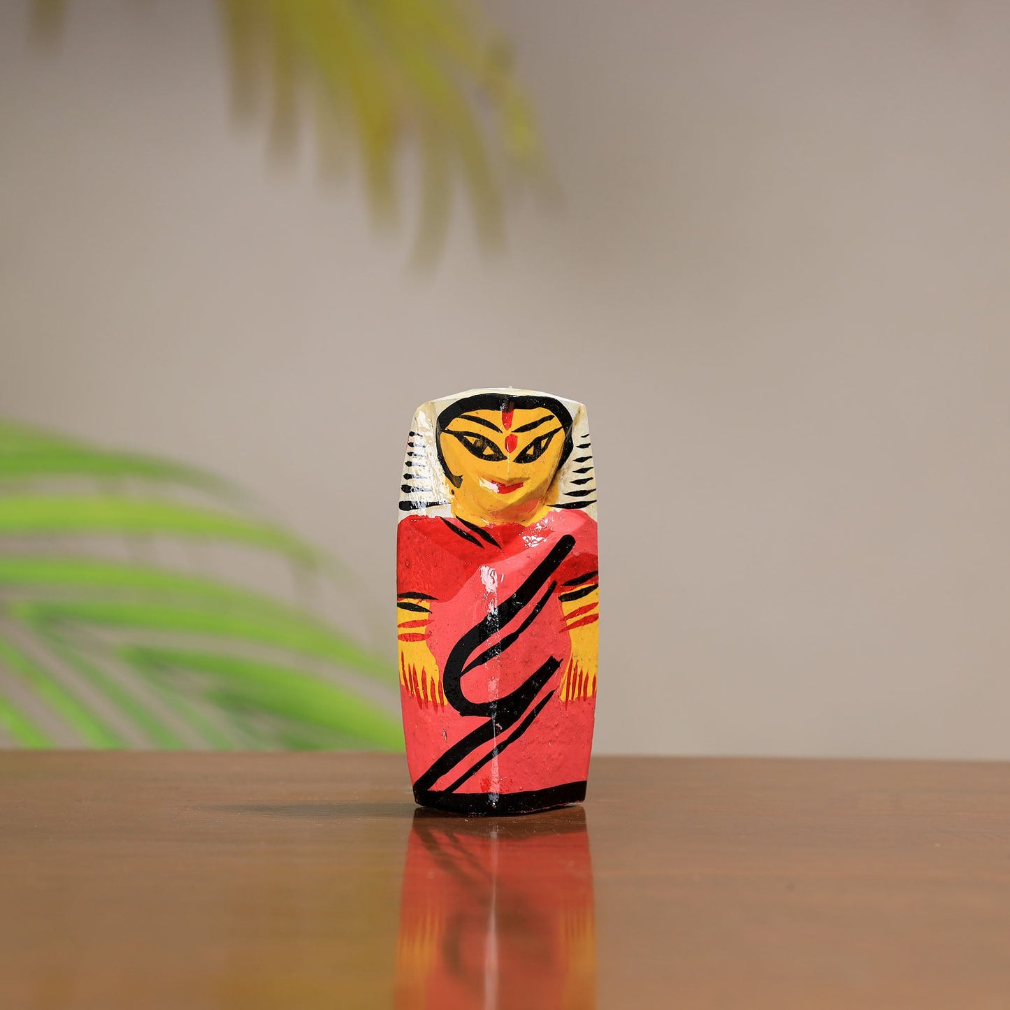 King & queen - traditional burdwan wood craft handpainted