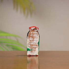 King & queen - traditional burdwan wood sculptures (set