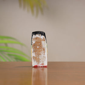 King & queen - traditional burdwan wood sculptures (set