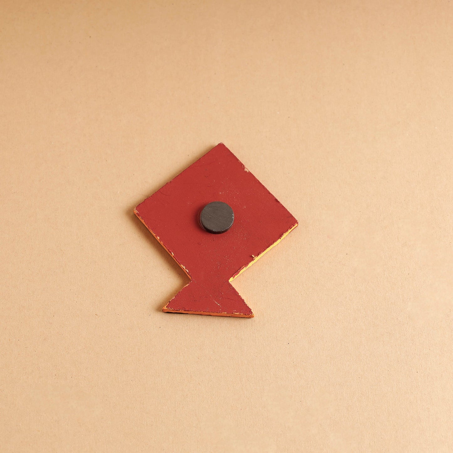  Kite - Abstract Pastel Handpainted Wooden Magnet 