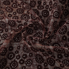 Kota doria cotton hand block batik print fabric 01