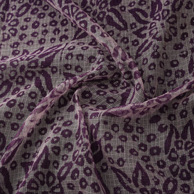 Kota doria cotton hand block batik print fabric 02
