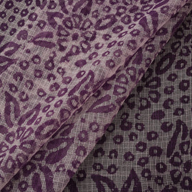 Kota doria cotton hand block batik print fabric 02