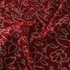Kota doria cotton hand block batik print fabric 04