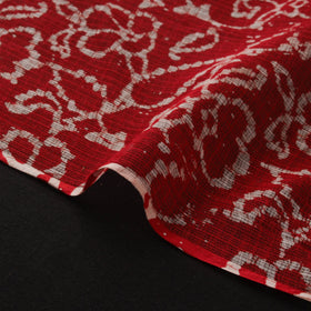 Kota doria cotton hand block batik print fabric 04