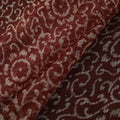 Kota doria cotton hand block batik print fabric 05
