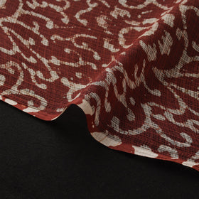 Kota doria cotton hand block batik print fabric 05