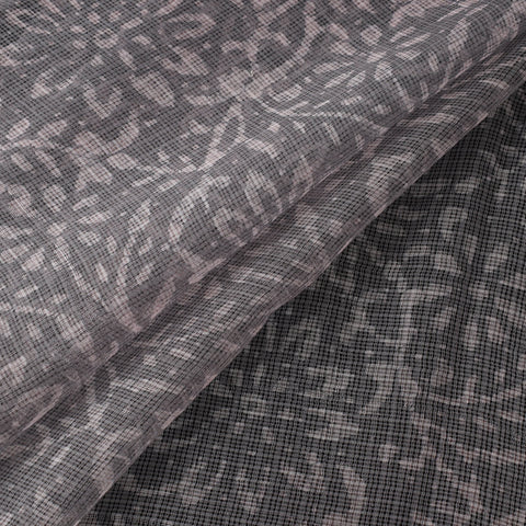 Kota doria cotton hand block batik print fabric 07