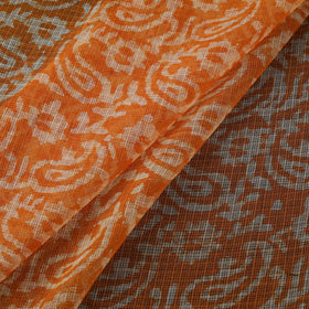 Kota doria cotton hand block batik print fabric 07